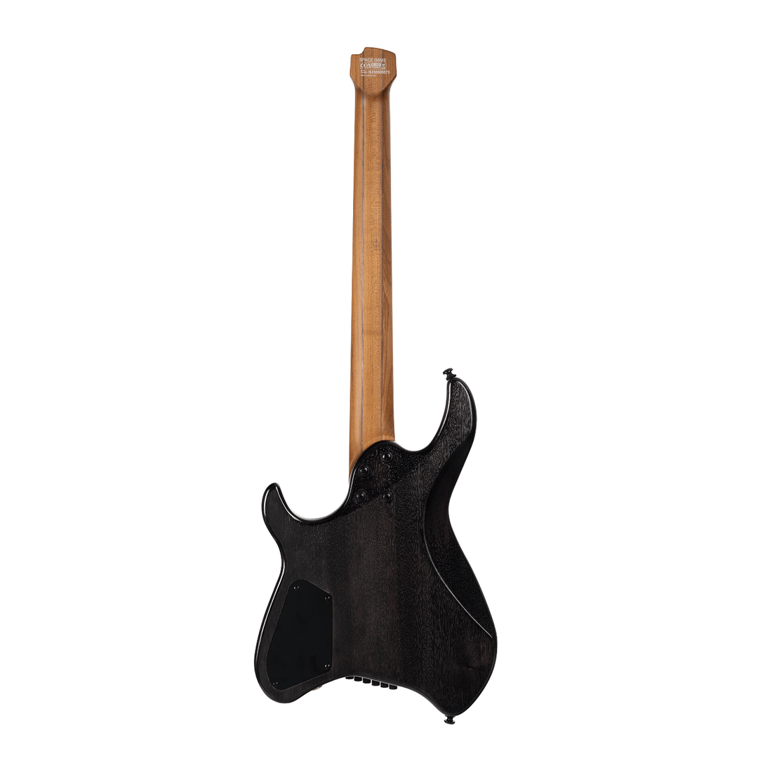 Cort Space G6MS Electric Guitar - Semi-Gloss Trans Black