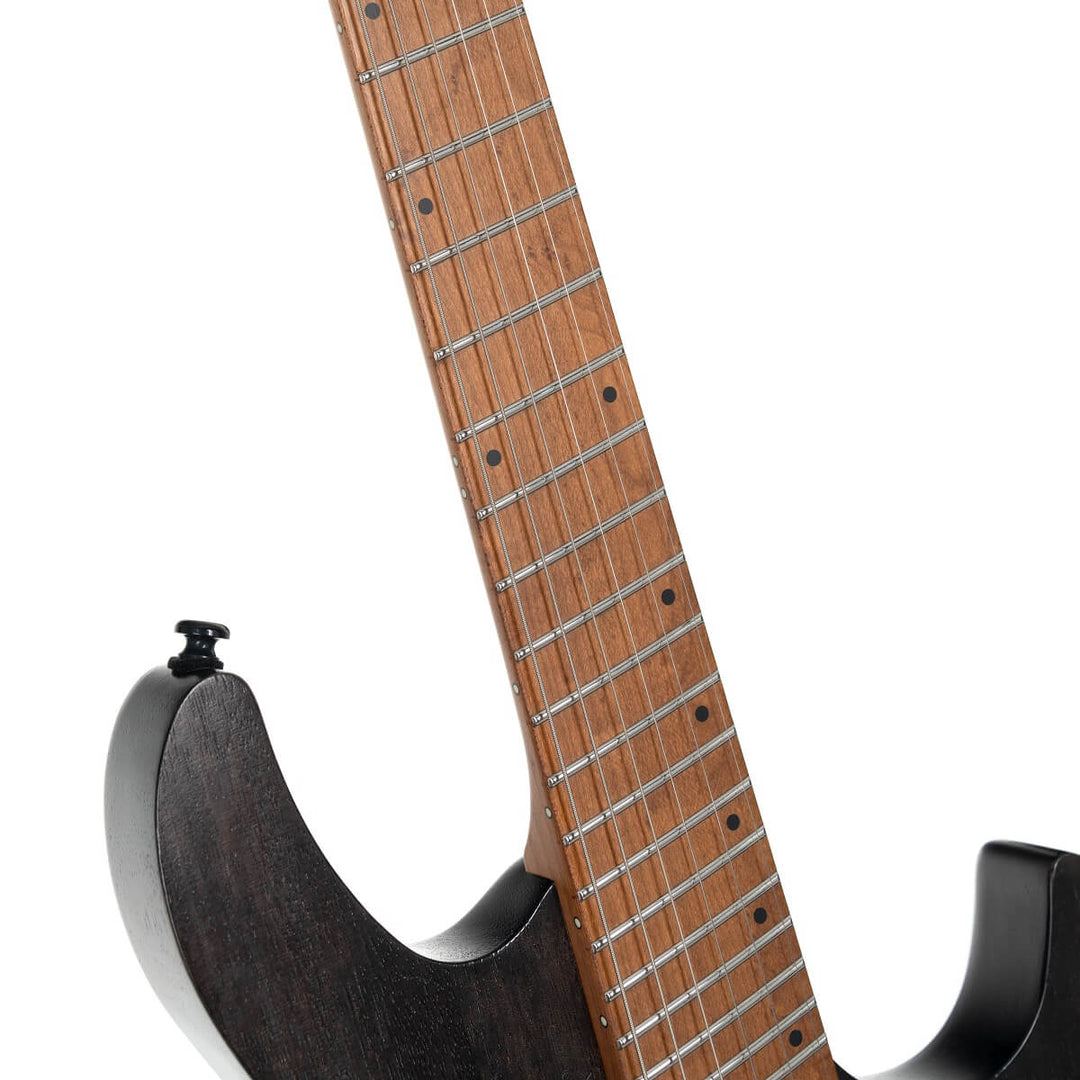 Cort Space G6MS Electric Guitar - Semi-Gloss Trans Black