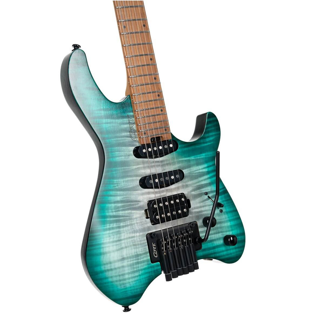 Cort Space G6TR Electric Guitar - Semi-Gloss Lagoon