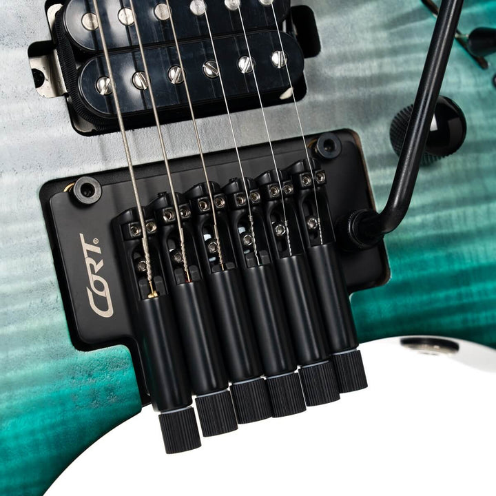 Cort Space G6TR Electric Guitar - Semi-Gloss Lagoon