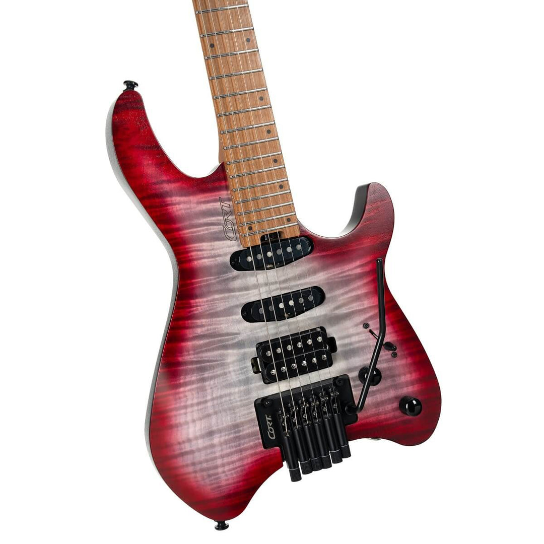 Cort Space G6TR Electric Guitar - Semi-Gloss Lava