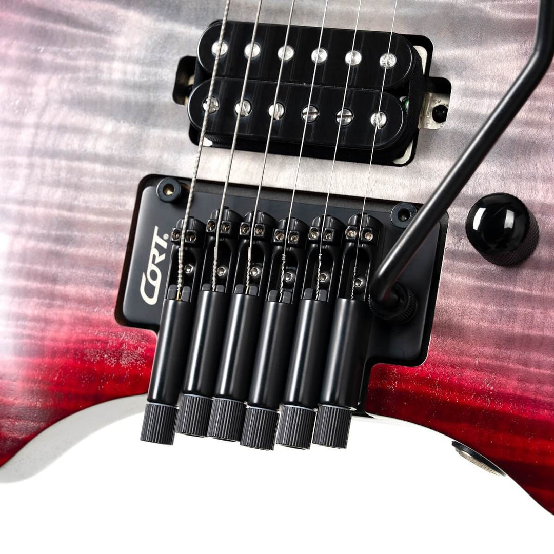 Cort Space G6TR Electric Guitar - Semi-Gloss Lava