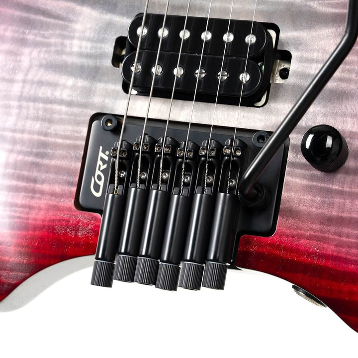 Cort Space G6TR Electric Guitar - Semi-Gloss Lava