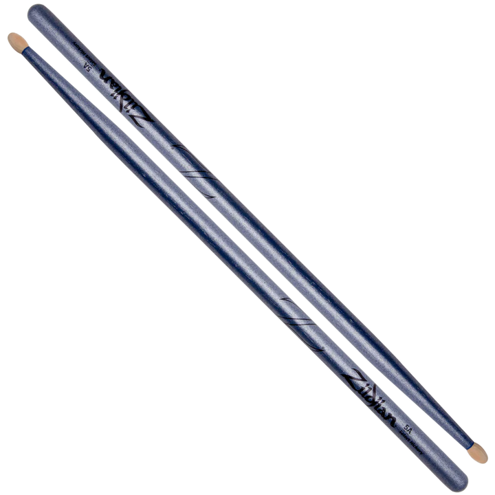 Zildjian 5A Metallic Chroma Blue Drum Sticks